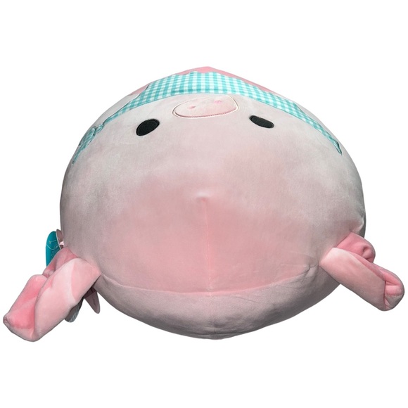 NEW Squishmallows Peter the Cuddly Pig 16” Spring Edition w/ Bandana HTF this Sz - Picture 4 of 8